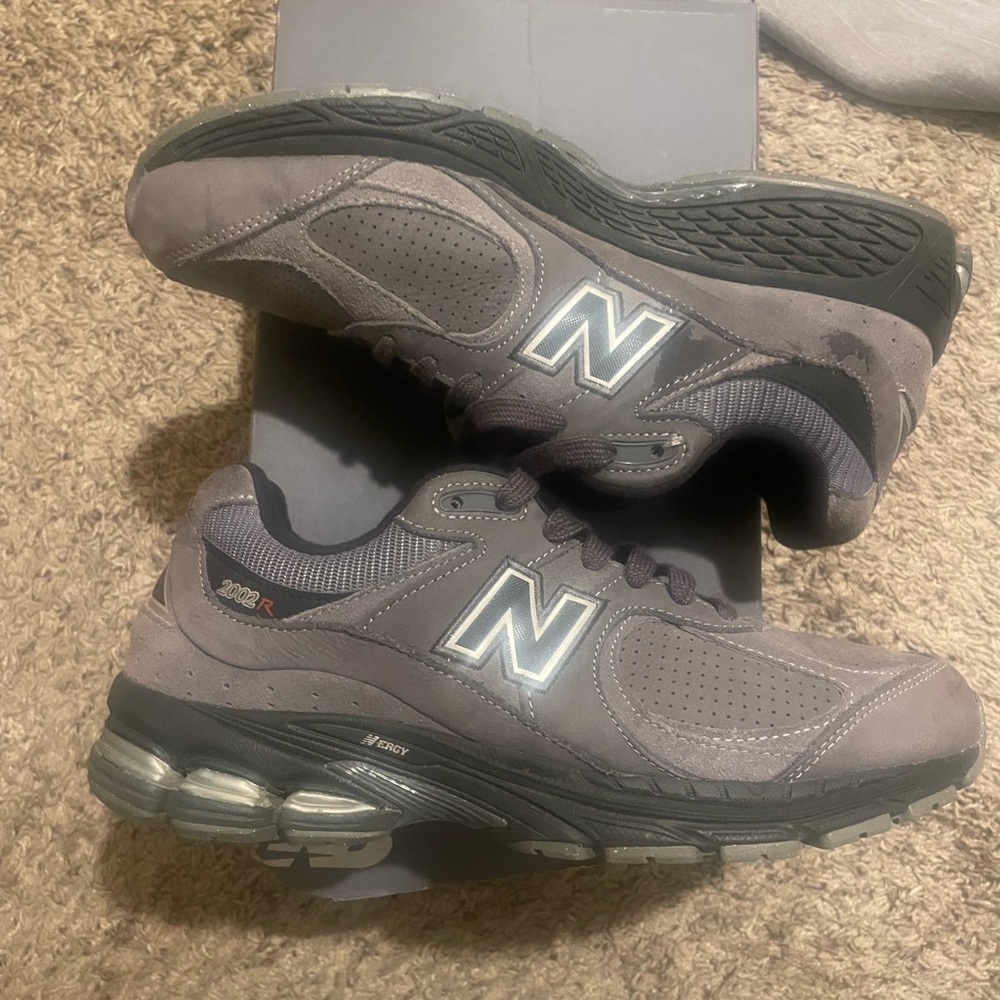 New Balance Charcoal and Silver Running Shoes